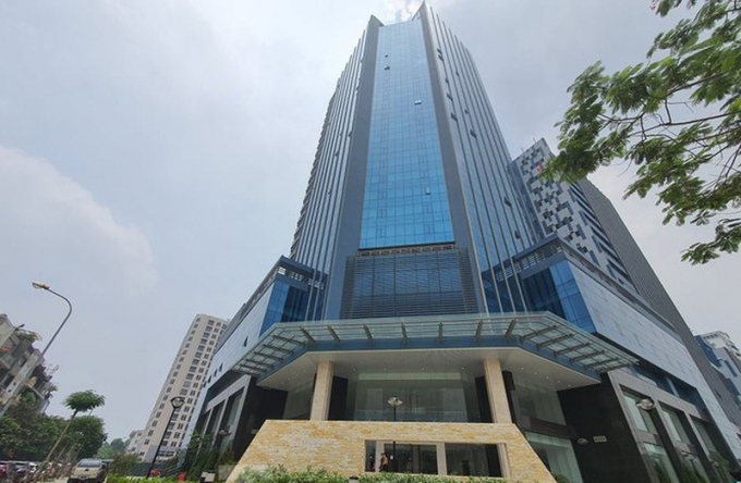 Trung tâm Mua sắm tài sản công và thông tin, tư vấn tài chính, thuộc Sở Tài chính Hà Nội nằm bên trong Khu Liên cơ Võ Chí Công.
